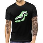 Camiseta camisa preta divertida rato ratasana animal zoológico zoo