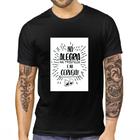 Camiseta Camisa Preta Frases Casamento Na Alegria Ou na Cerveja