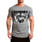 Camiseta camisa Ramones road to ruin rock punk masculino, feminino, exclusiva