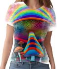 Camiseta Camisa Rave Jardim Psicodélico Good Vibe Cogumelo 0