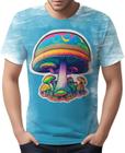 Camiseta Camisa Rave Jardim Psicodélico Good Vibe Cogumelo 2