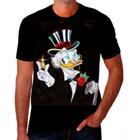 Camiseta Mandrake Pato Donald Tio Patinhas Favela Dry#