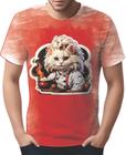 Camiseta Camisa Tshirt Chefe Gato Cozinheiro Cozinha 4