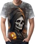 Camiseta Camisa Tshirt Halloween Esqueletos Caveiras HD 4