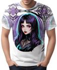 Camiseta Camisa Tshirt Halloween Vampira Sangue Fantasia 6