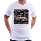 Camiseta Carro retrô branco - Foca na Moda