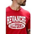 Camiseta Casual e Festa Bordada Masculino Revanche Brenes Original