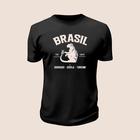 Camiseta Casual e Plus Size Churrasco Torresmo Cerveja