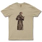 Camiseta Católica De Santa Teresinha De Algodão Masculino E Feminino