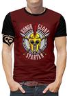 Camiseta Caveira PLUS SIZE Rock Moto Masculina Blusa Sparta