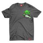 Camiseta Chemical Chest Yoda - Mescla chumbo