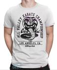 Camiseta Cobra Kai Camisa Karate Kid Miyagi Filme Série Geek