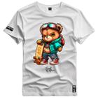 Camiseta Coleção Little Bears Urso Skier Skate Shap Life