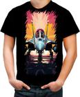 Camiseta Colorida Aeronautica Caça Avião Guerra Fighter 4