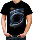 Camiseta Colorida Buraco Negro Gravidade Espaço 7