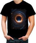 Camiseta Colorida Buraco Negro Gravidade Espaço 8