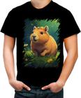 Camiseta Colorida Capivara do Bem Animalzinho 17