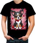 Camiseta Colorida Dia dos Namorados Cachorrinho 2