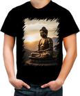 Camiseta Colorida Estátua de Buda Iluminado Religião 20