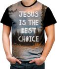 Camiseta Colorida Jesus is the Best choice Biblia Gospel 1