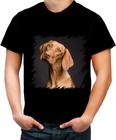 Camiseta Colorida Olhar Canino Cão Cachorro Doguíneo 4