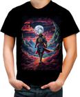 Camiseta Colorida Samurai Ronin Sunset Sem Mestre 7