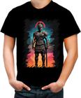 Camiseta Colorida Soldado Romano Império 3