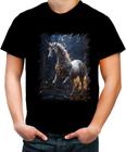 Camiseta Colorida Unicornio Criatura Mítica Fera 3
