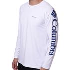 Camiseta Columbia Aurora M/L (Branco, +50UV)