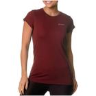 Camiseta Columbia Neblina M/C Lady Bordô