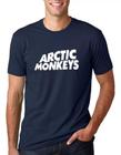 Camiseta Com Estampa Artic Monkeys Logo Banda De Rock