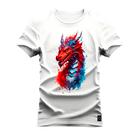 Camiseta Confortável Estampada Nexstar 100% Algodão Dragon Style