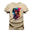 Camiseta Confortável Premium Estampada Pirata Sinistro