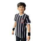 Camiseta Corinthians Democracia Retrô Infantil 31539 Listrada