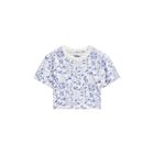 Camiseta Cropped Menina Azulejo Reserva Mini