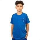 Camiseta Cruzeiro Oficial Juvenil Torcedor Algodão