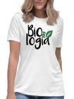 Camiseta curso biologia faculdade camisa universitária