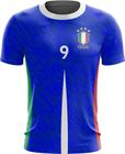 Camiseta da Itália Copa Futebol Esportes Torcedor Dryfit