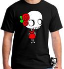 Camiseta dama da morte Blusa criança infantil juvenil adulto camisa todos tamanhos