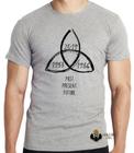 Camiseta Dark Triquetra Blusa criança infantil juvenil adulto camisa tamanhos