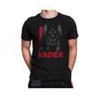 Camiseta Darth Vader Star Wars Filme Camisa Geek Blusa Série