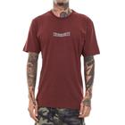 Camiseta DC Shoes College Outline Masculina Vinho