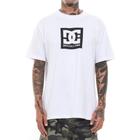 Camiseta DC Shoes DC Square Star Hss Masculina Branco