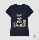 Camiseta de Algodão Peruano Schnauzer