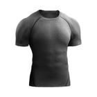 Camiseta de Compressão Masculina - Secagem Rápida, Elástica para Ginástica e Treino