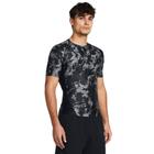 Camiseta de Compressão Masculina Under Armour HeatGear Iso-Chill Printed