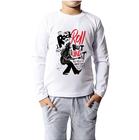 Camiseta de Criança Manga Longa Infantil Rock and Roll
