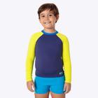 Camiseta de Nadar Color Block Infantil Menino Moda Praia Puket 110401128