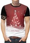 Camiseta de Natal Masculina Merry Christmas Blusa VERBRAN