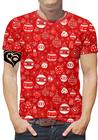 Camiseta de Natal Masculina Papai Noel Infantil Blusa est2